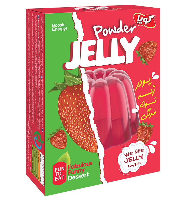 Jelly Powder-Strawberry-100gr