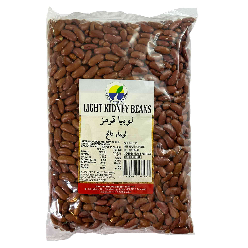 Light Kidney Beans 1 Kg Atlas