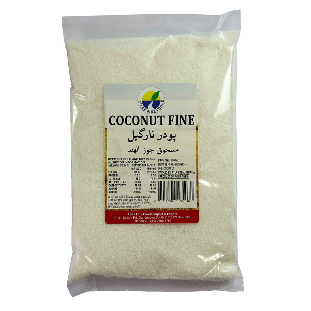 Coconut Fine 250 gr Atlas