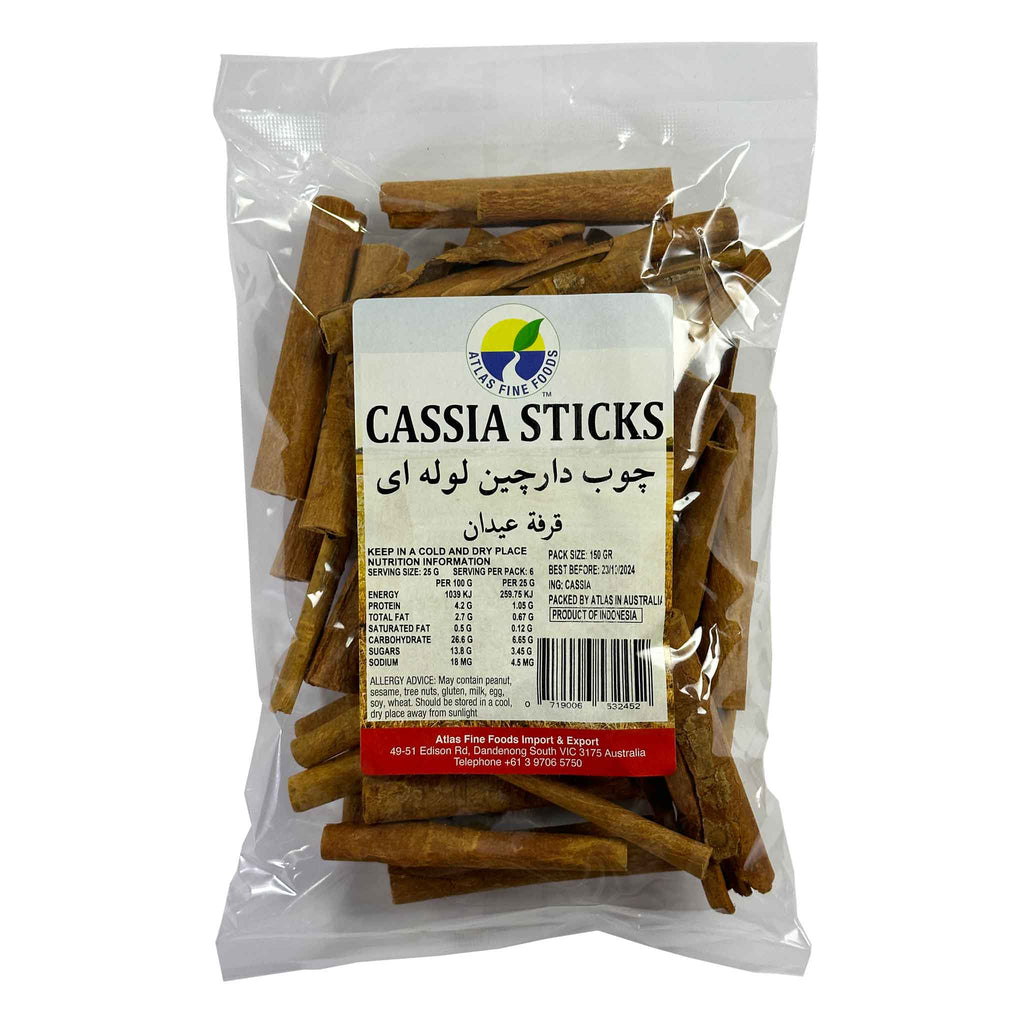 Cassia Sticks 150 gr Atlas