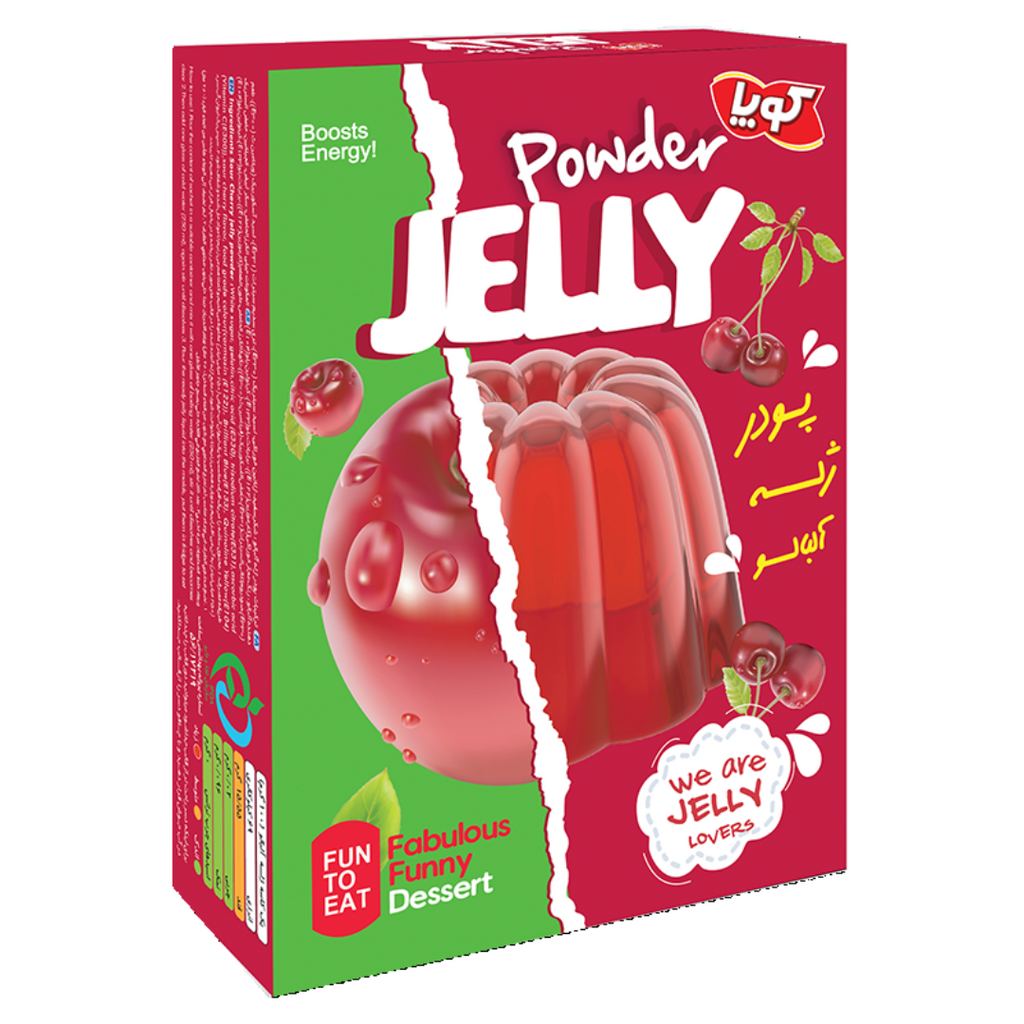 Jelly Powder-Sour Cherry-100gr