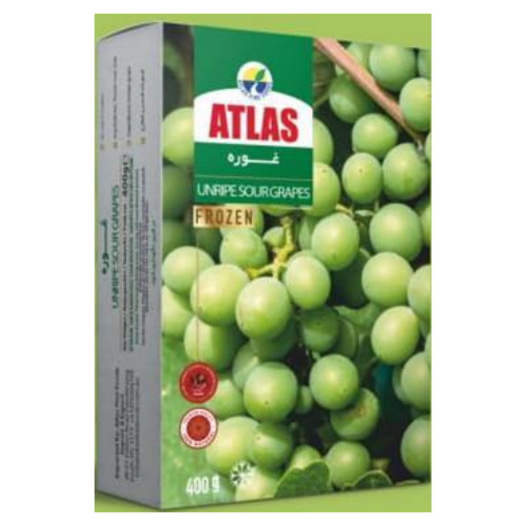 Frozen Unripe Sour Grapes 400 gr Atlas