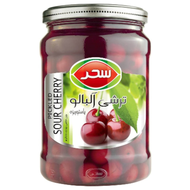 Pickled Sour Cherry 660 gr Sahar