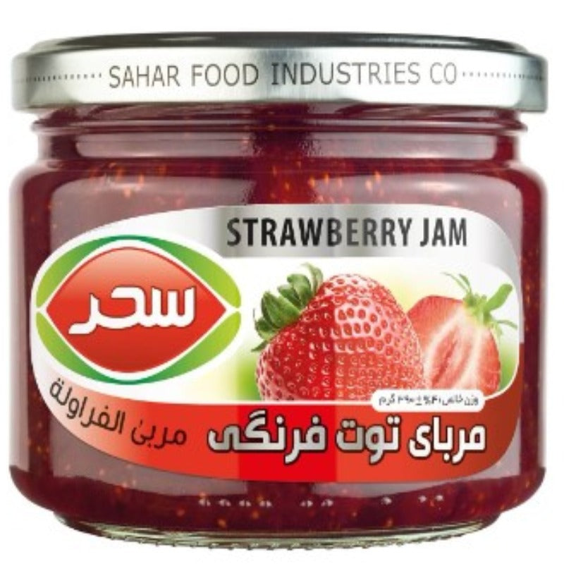 Strawberry Jam 390 gr Sahar